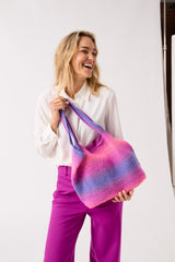 Sirdar Jewelspun Ombre Aran Totally Crochet Tote Bag Pattern 10848