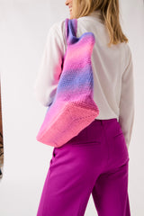 Sirdar Jewelspun Ombre Aran Totally Crochet Tote Bag Pattern 10848