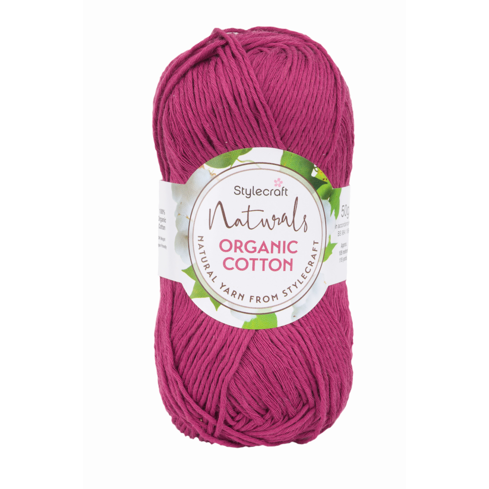 Stylecraft Naturals Garn – Bambus & Baumwolle (60/40), 100 G Knäuel, 250 M Lauflänge, Farbe Umbra (7161) – Weich, Vegan, Für Strick- & Häkelprojekte
