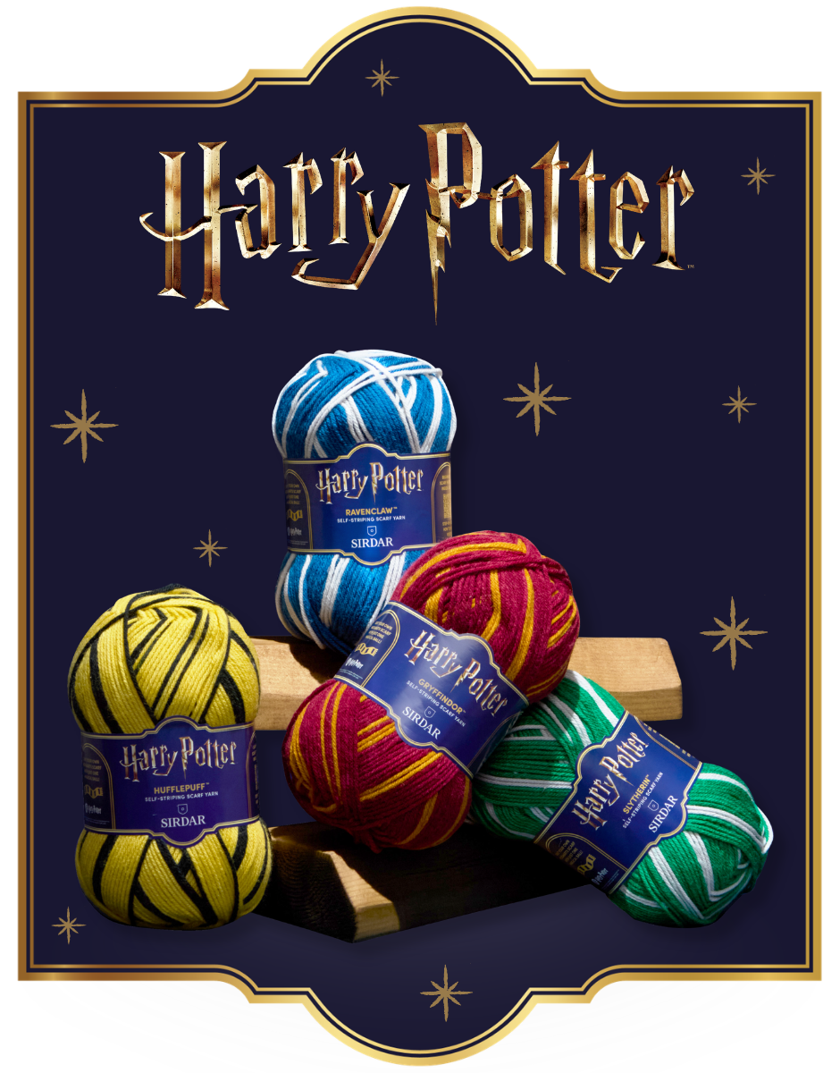 DMC Harry Potter 'Magical' Self-Striping Scarf Yarn 300g