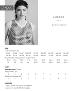 Rowan Mode Alpaca Cotton Elwood Vest Pattern by Quail Studio MIP81