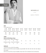 Rowan Mode Merino Soft Mirabelle Vest Pattern by Quail Studio MIP83