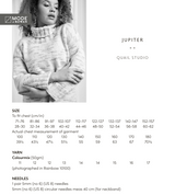 Rowan Mode Colourmix Jupiter Sweater Pattern by Quail Studio MIP85