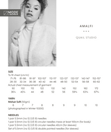 Rowan Mode Mohair Soft Amalfi Cardigan Pattern by Quail Studio MIP92