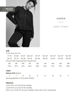 Rowan Mode Mohair Soft Garda Cardigan Pattern by Quail Studio MIP93