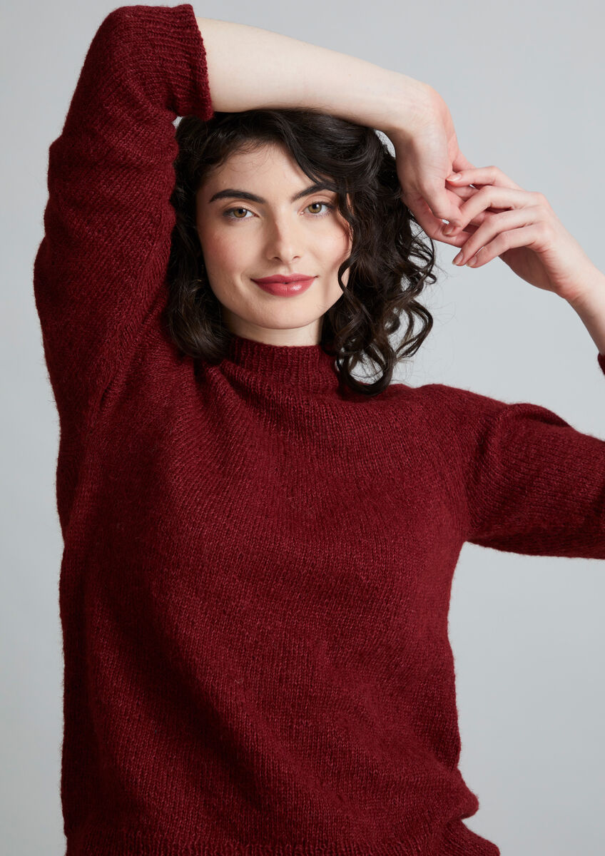 Rowan Mode Alpaca Cotton Senna Sweater Pattern by Quail Studio MIP80