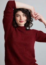 Rowan Mode Alpaca Cotton Senna Sweater Pattern by Quail Studio MIP80