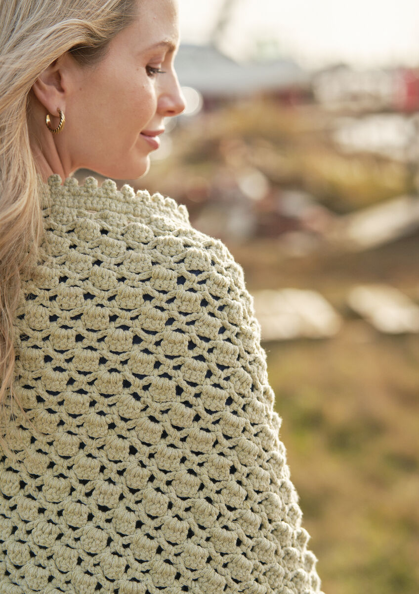 Rowan Four Seasons Aran September Scarf Crochet Pattern By Lisa Richardson