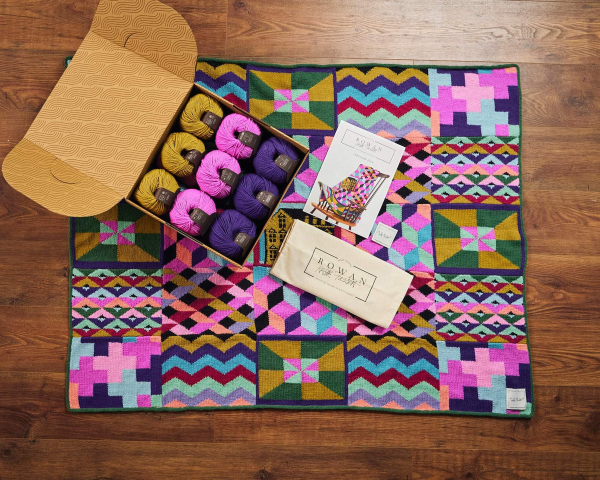 Rowan Kaffe Fassett Signature Squares Knit Along  - Official Pack