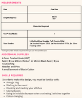 LittleWoolShop Snuggle Puff Chunky Sophie The Sheep Pattern 03