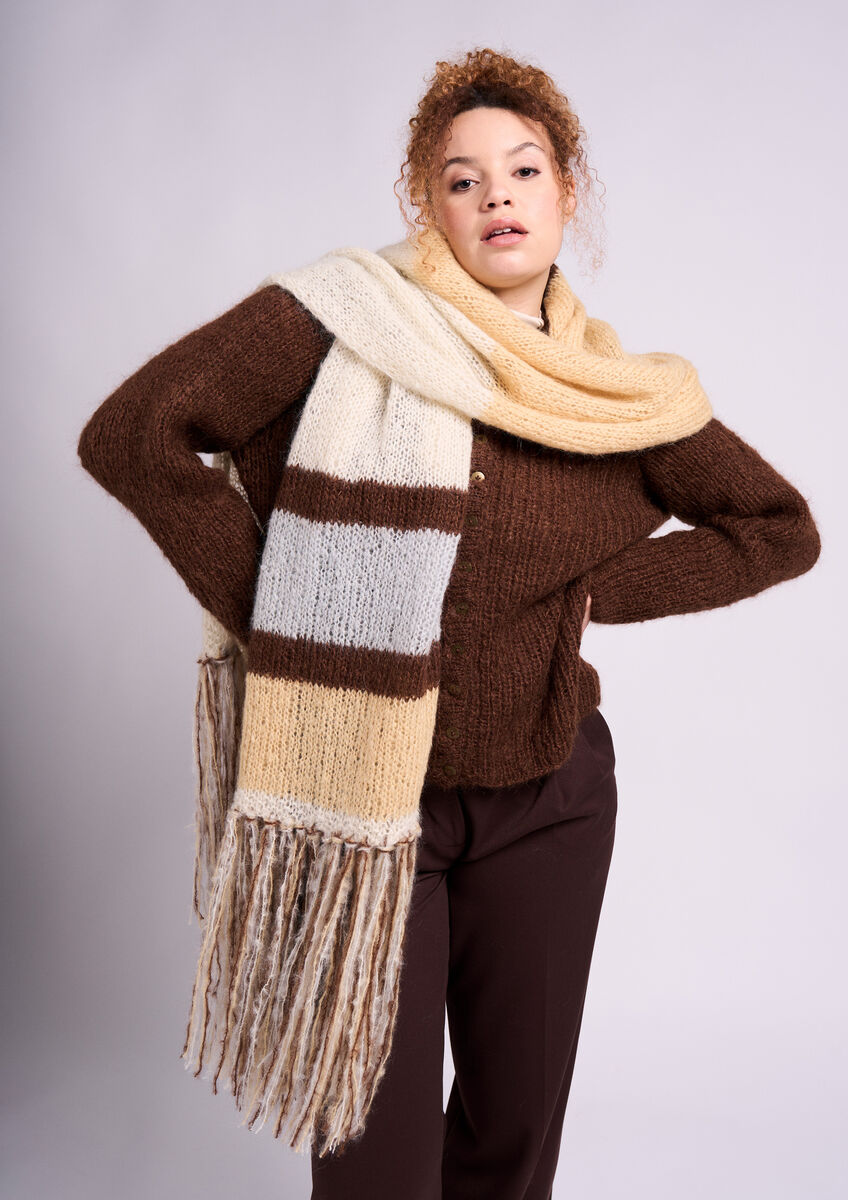 Rowan Mode Mohair Soft Tuscan Scarf Pattern by Quail Studio MIP98