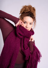 Rowan Mode Mohair Soft Tuscan Scarf Pattern by Quail Studio MIP98