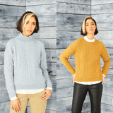 Stylecraft ReCreate DK Sweater Pattern 9859