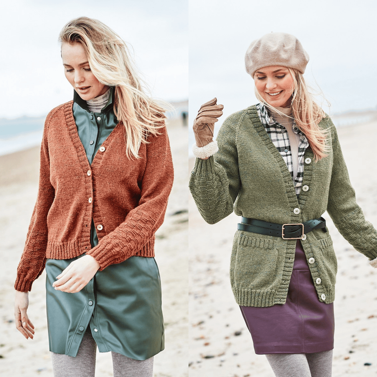 Stylecraft Highland Heathers DK Cardigan Pattern 9864