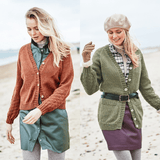 Stylecraft Highland Heathers DK Cardigan Pattern 9864