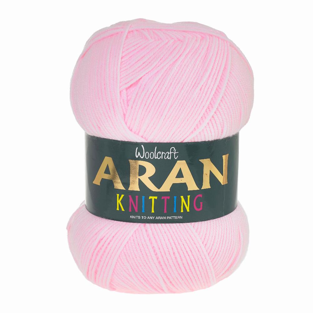 Woolcraft Aran 400g 100% Acrylic