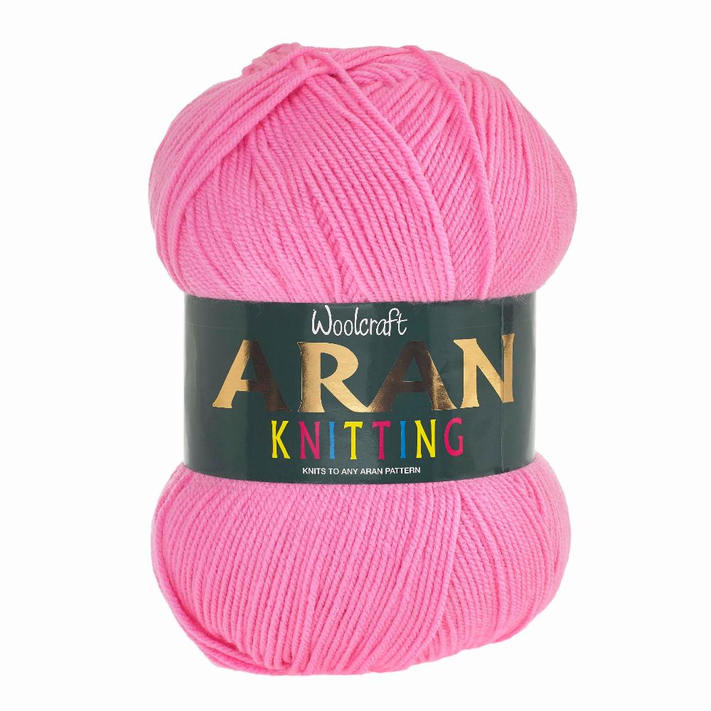 Woolcraft Aran 400g 100% Acrylic