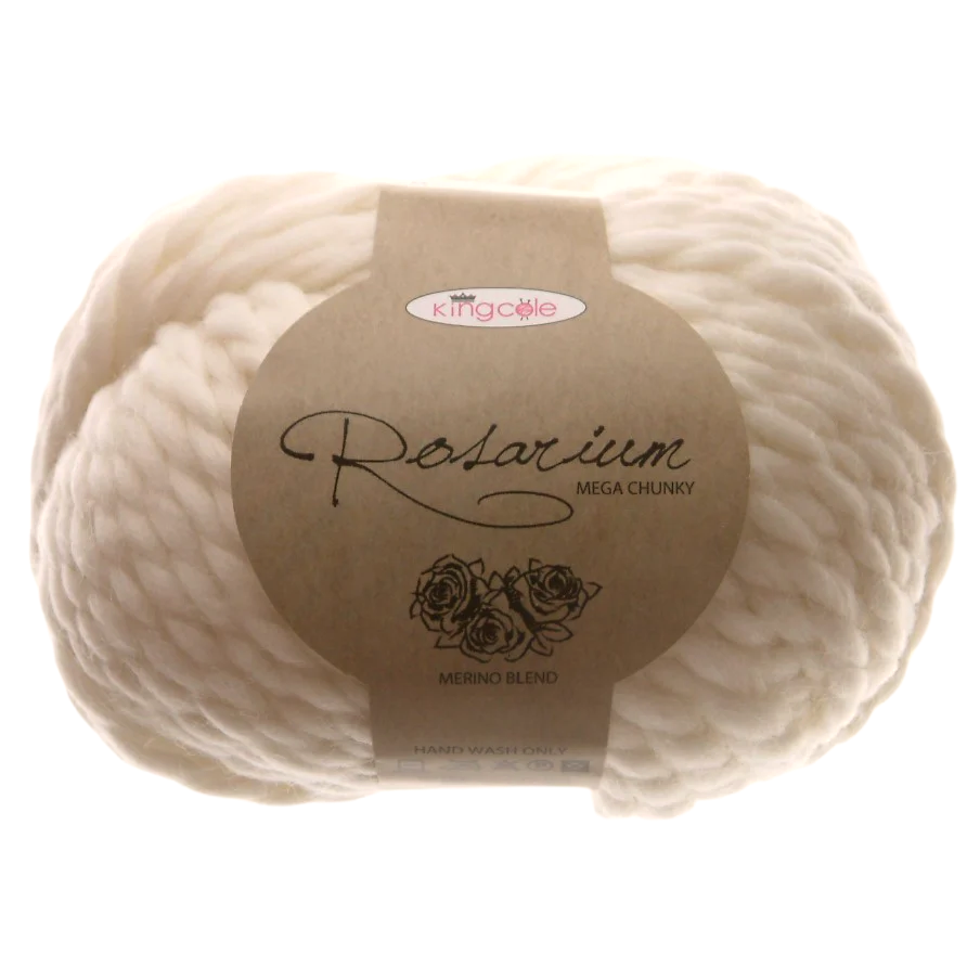 5 x 100g King Cole Rosarium Mega Chunky - Yorkshire Rose 4701