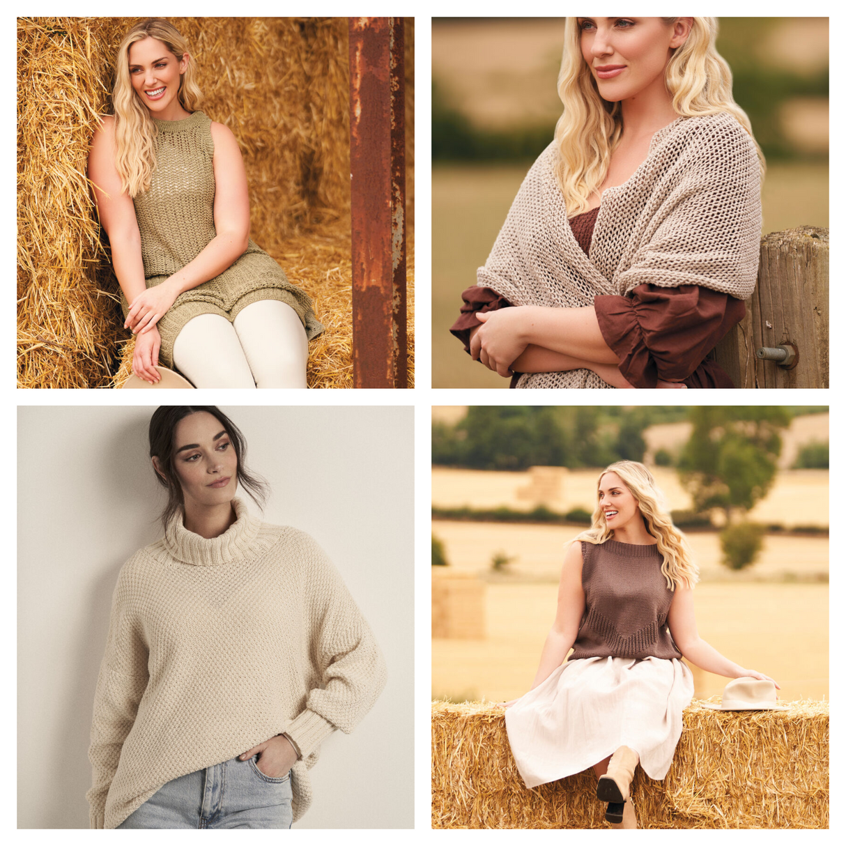 Rowan Cotton Cashmere Two - 4 Projects by Quail Studio ZB334
