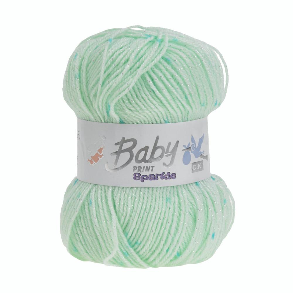 Woolcraft Baby Prints Sparkle DK 100g