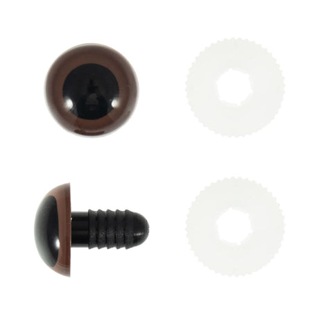 Brown Safety Eyes - Set of 2