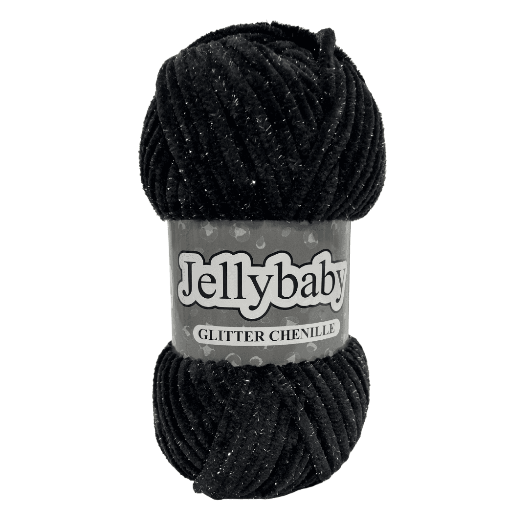 Cygnet Jellybaby Glitter Chenille Chunky 100g