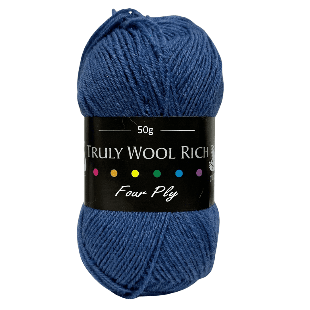 Cygnet Truly Wool Rich 4 Ply Sock Yarn 50g