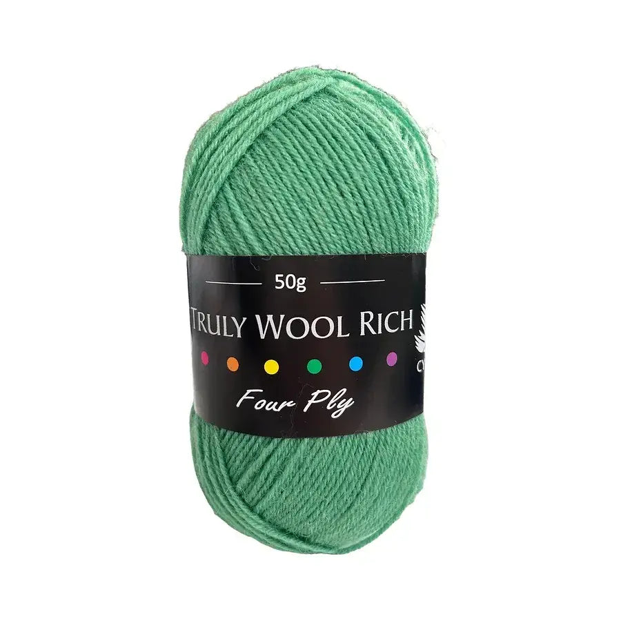 Cygnet Truly Wool Rich 4 Ply Sock Yarn 50g