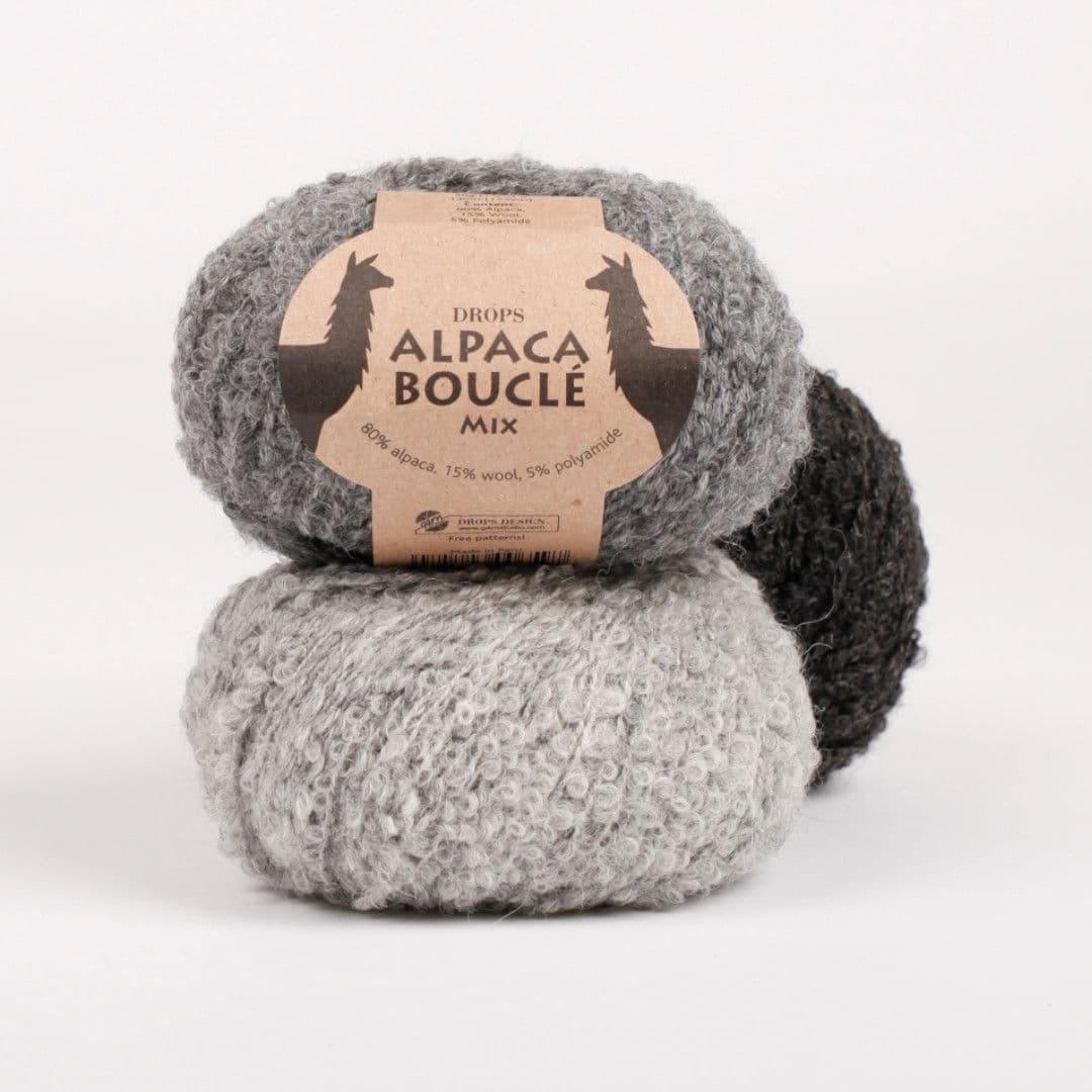 Drops Alpaca Boucle Aran 50g