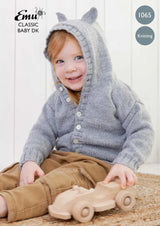 Emu Classic Baby DK Little Creature Hoodie Pattern 1065