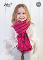 Emu Classic DK Child's Classic Lace Scarf Knitted Pattern 1024