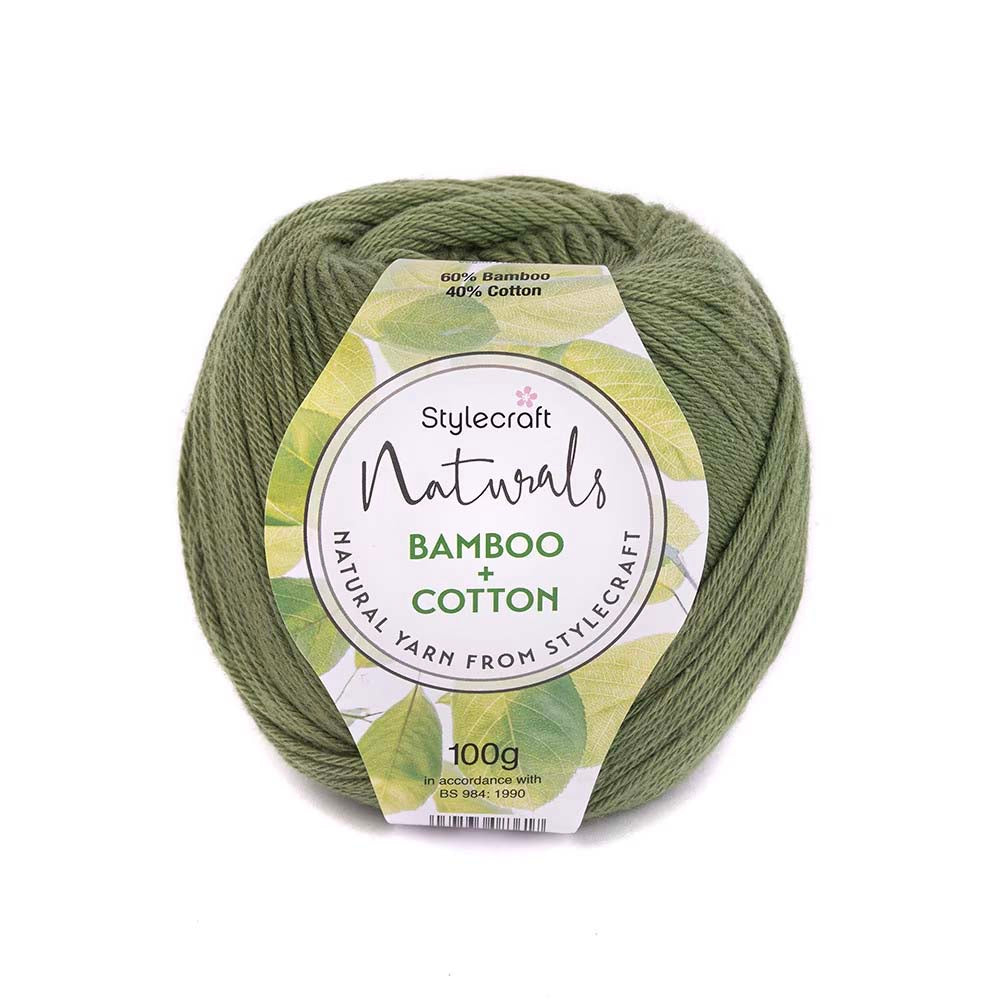 Stylecraft Naturals Bamboo & Cotton DK 100g