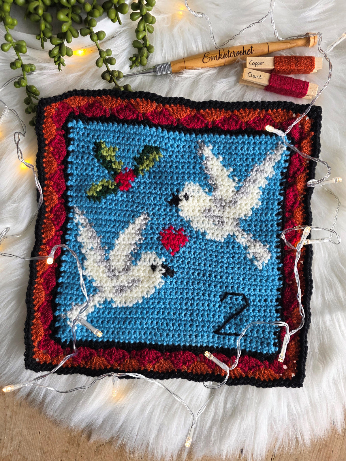 Stylecraft 12 Days of Christmas CAL by EKM Crochet