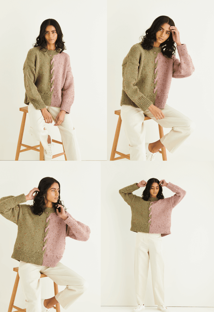 Hayfield Bonus Chunky Tweed Jumper Pattern 10341 – Littlewoolshop.com Hayfield Bonus Chunky Tweed Jumper Pattern 10341 – Littlewoolshop.com
