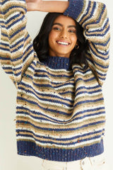 Hayfield Bonus Chunky Tweed Jumper Pattern 10343