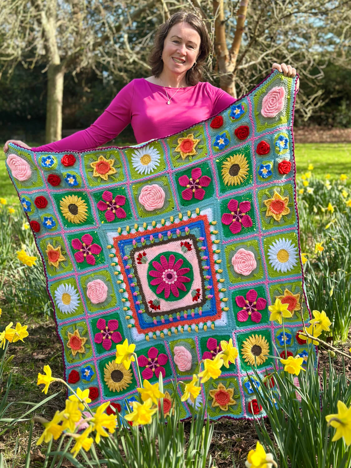 King Cole Say It With Flowers - Crochet Along (CAL)