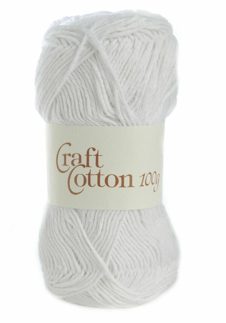 James C Brett Craft Cotton DK 100g – - Main Image