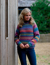 James C. Brett Marble Chunky Sweater Pattern JB553