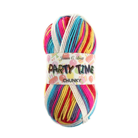 James C. Brett Partytime Chunky 100g