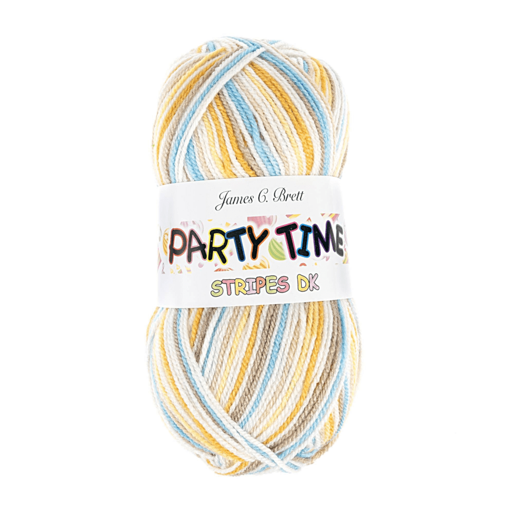 James C. Brett Partytime Stripes DK 100g