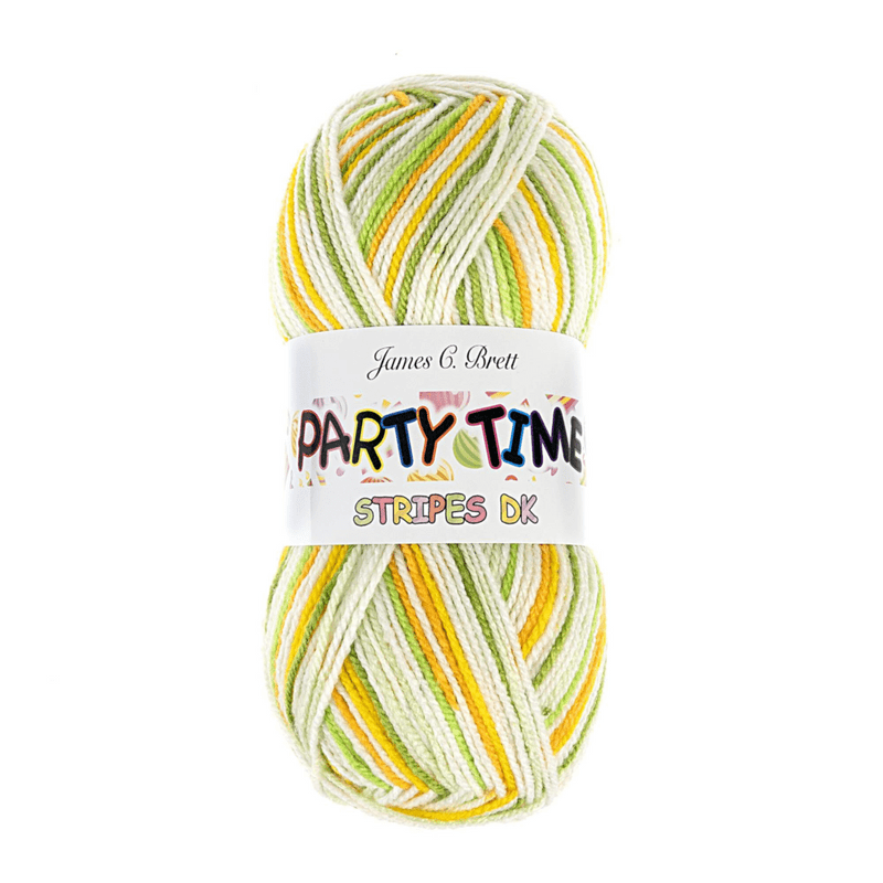 James C. Brett Partytime Stripes DK 100g