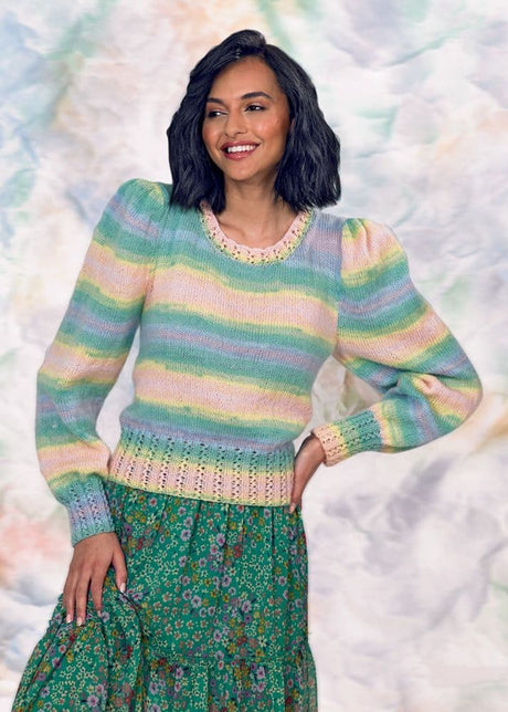 James C. Brett Shhh DK Sweater Pattern JB865