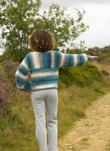 James C. Brett Aurora Chunky Sweater Pattern JB1001