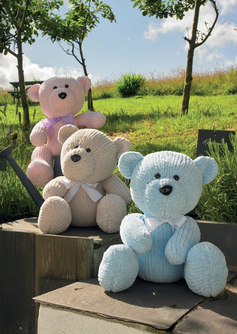 James C. Brett Flutterby Chunky Teddy Pattern JB1013