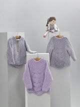 James C. Brett Flutterby Chunky Sweater & Cardigan Pattern JB889