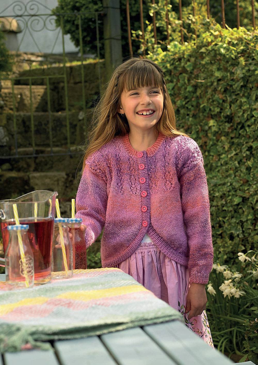 James C. Brett Marble DK Slipover and Sweater Pattern JB977