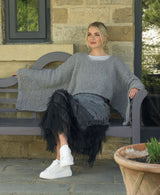 James C. Brett Elegance DK Sweater and Cover Up Pattern JB987