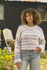 James C. Brett Undertones Super Chunky Sweaters Pattern JB997