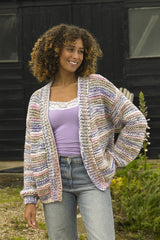 James C. Brett Undertones Super Chunky Cardigans Pattern JB998