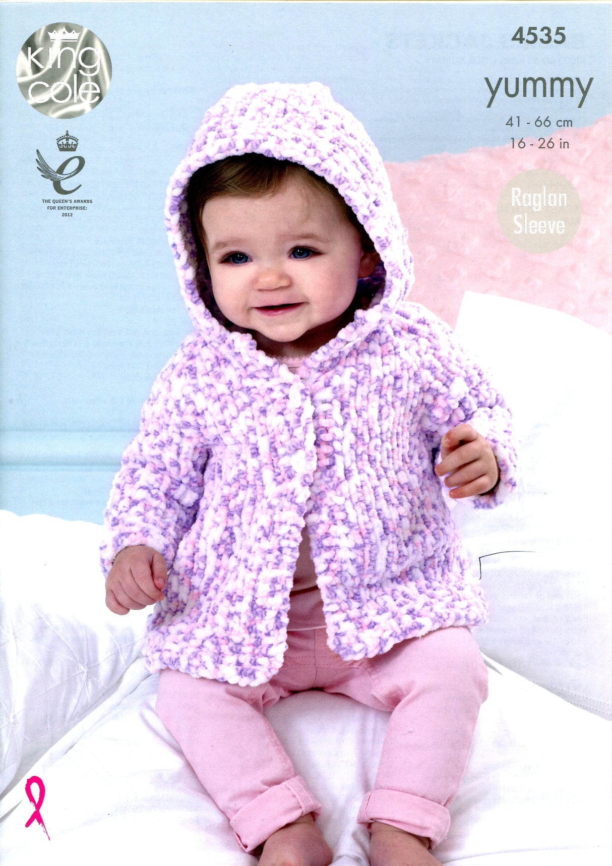 King Cole Yummy Chunky Jackets Pattern 4535